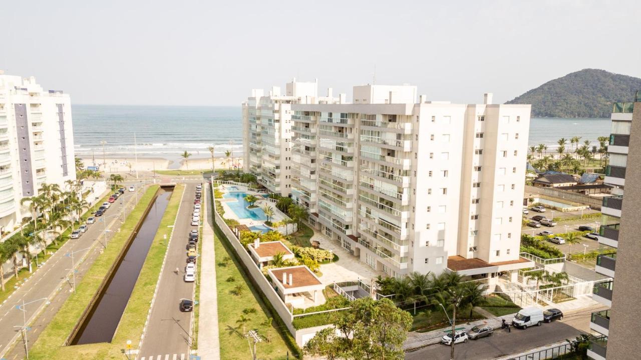 Incrivel Vista Para O Mar, 4 Quartos Com Varanda Bertioga Kültér fotó